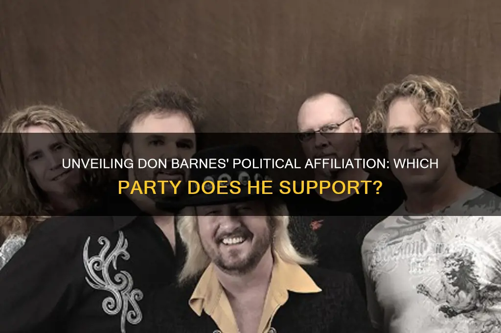 what political party is don barnes