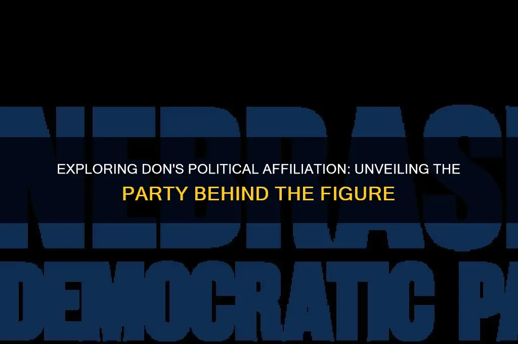 what political party is don