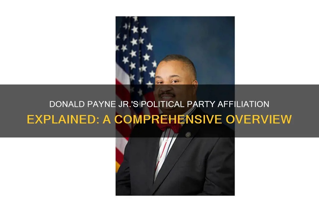 what political party is dona ld payne jr