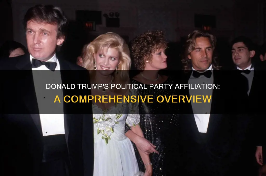 what political party is donal trump