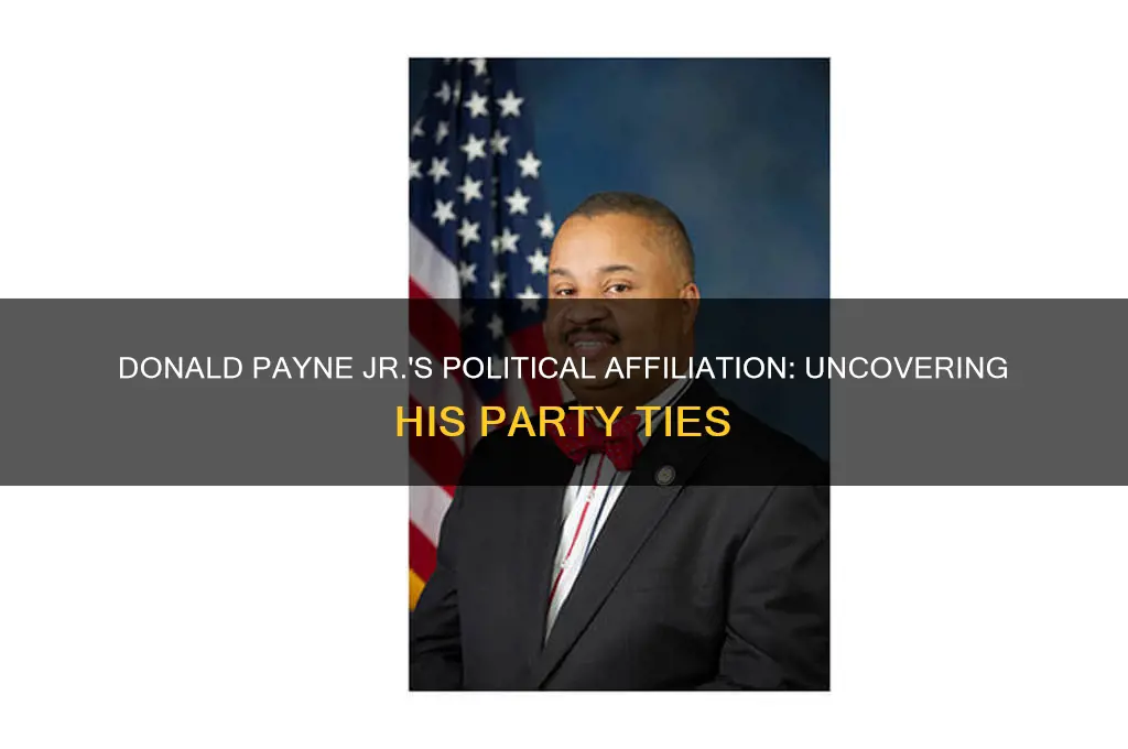 what political party is donald payne jr