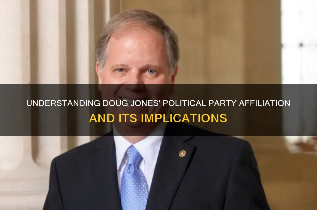 what political party is doug jones