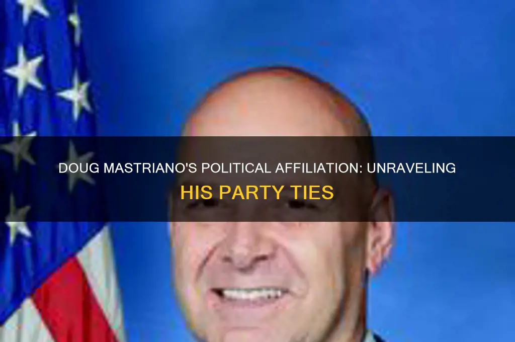 what political party is doug mastriano