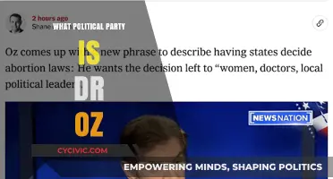 Dr. Oz's Political Affiliation: Unraveling His Party Ties and Stance