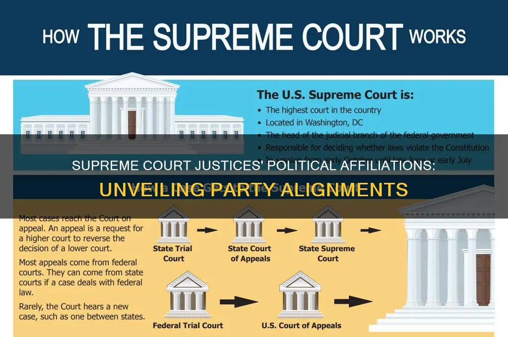 what political party is each supreme court justice