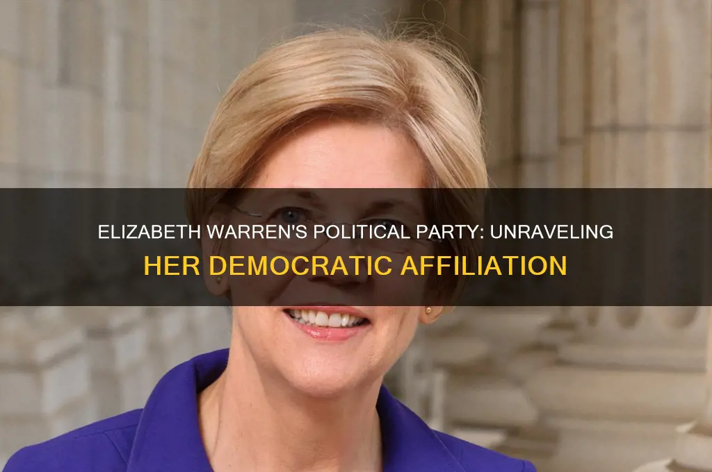 what political party is elizabeth warren
