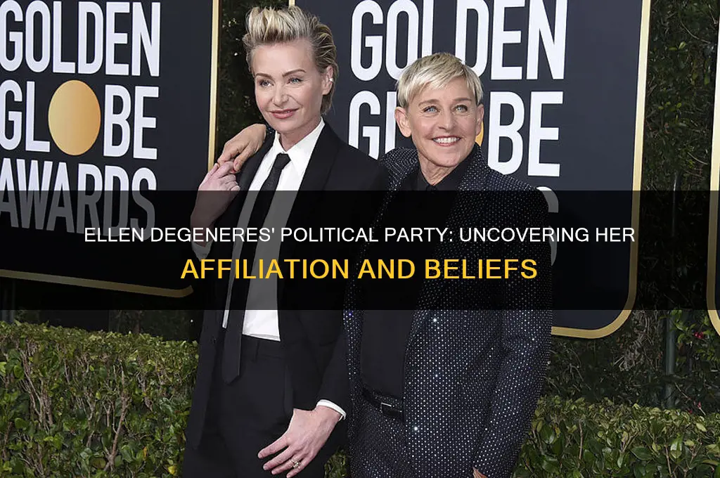what political party is ellen degeneres