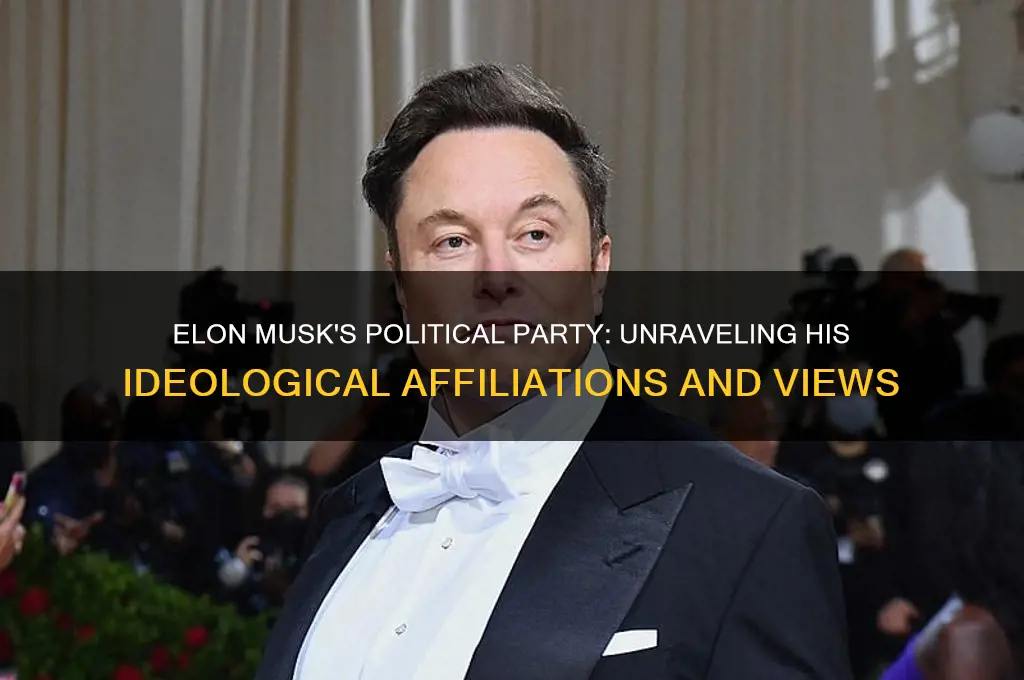 what political party is elon