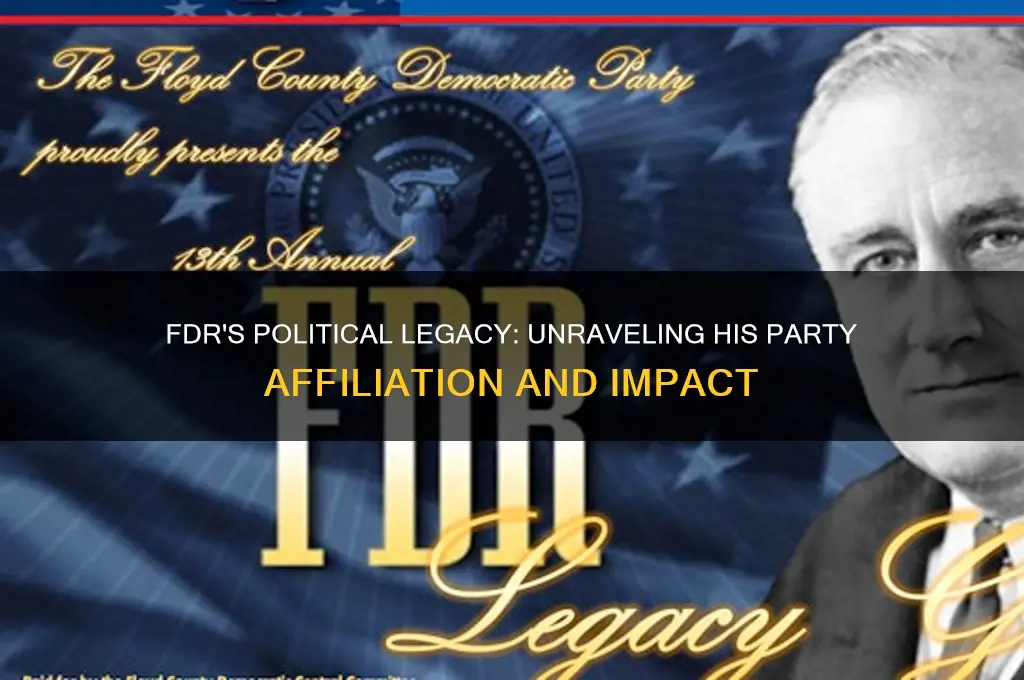 what political party is fdr