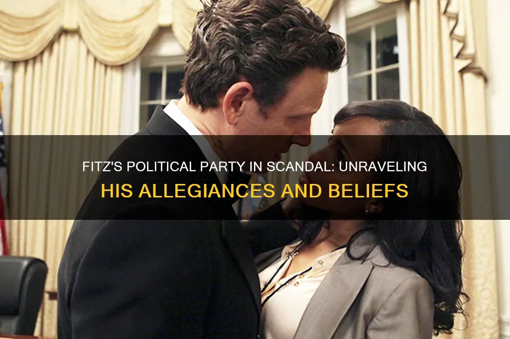 what political party is fitz in scandal