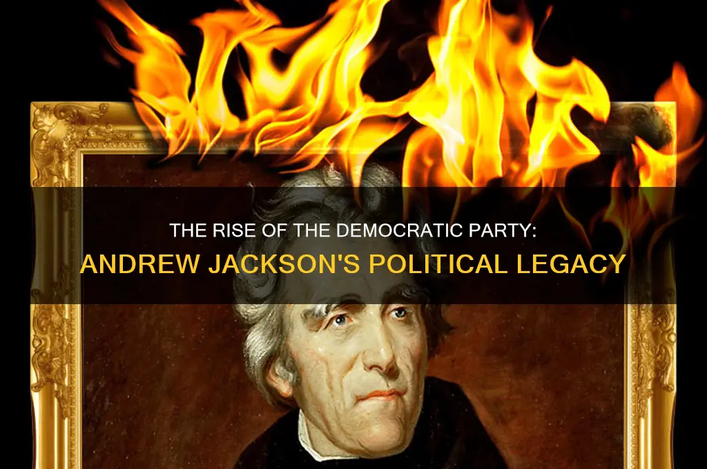 what political party is formed from andrew jackson