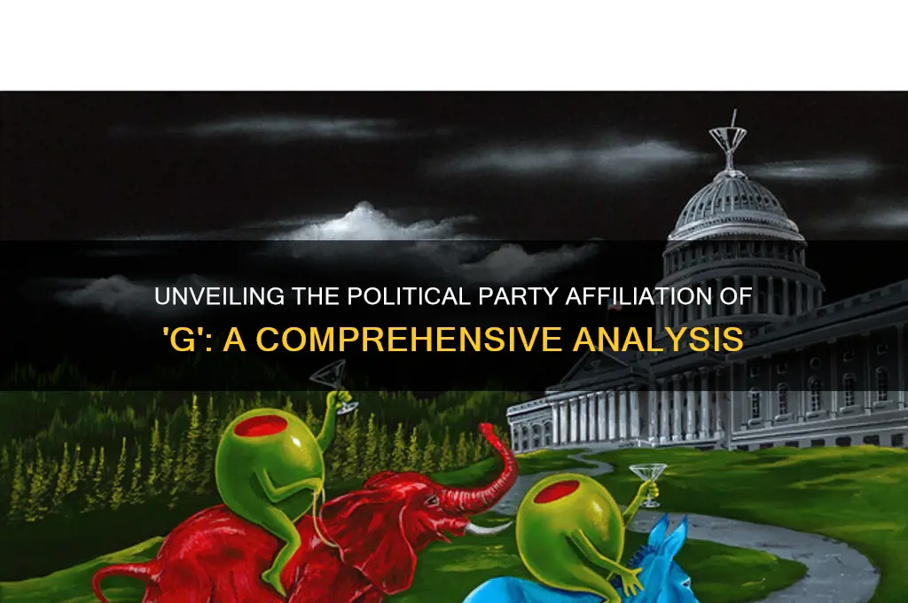 what political party is g