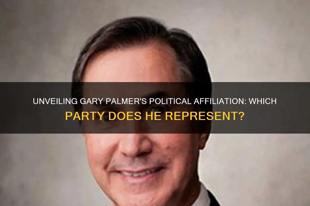 what political party is gary palmer