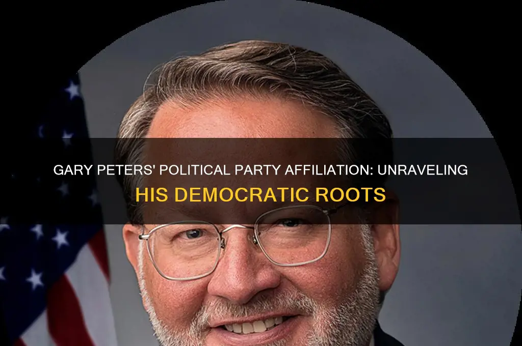 what political party is gary peters