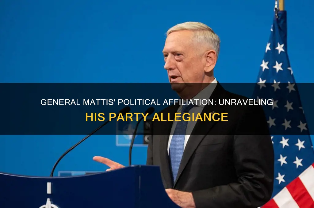 what political party is general mattis