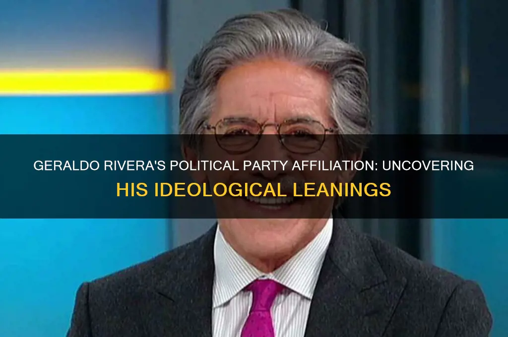 what political party is geraldo rivera