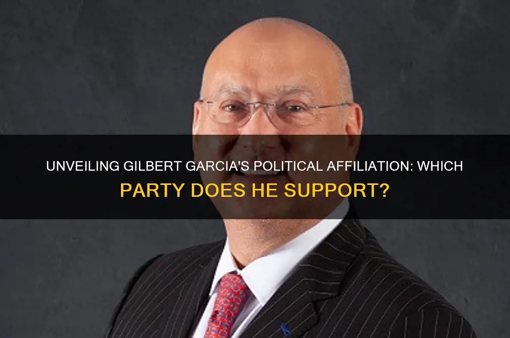 what political party is gilbert garcia