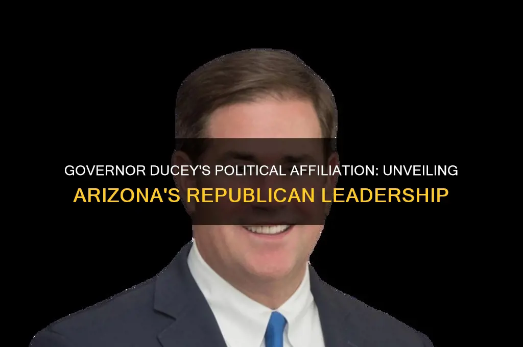 what political party is governor ducey of arizona