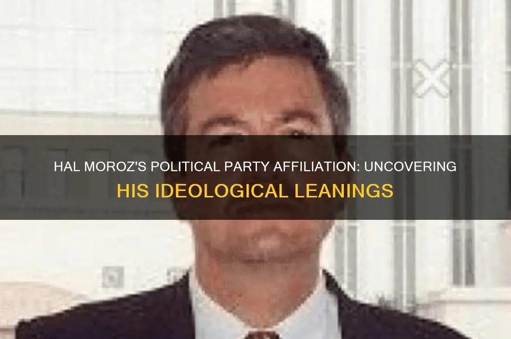what political party is hal moroz