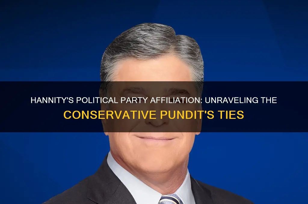 what political party is hannity