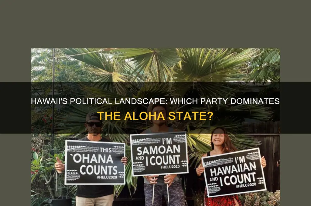 what political party is hawaii
