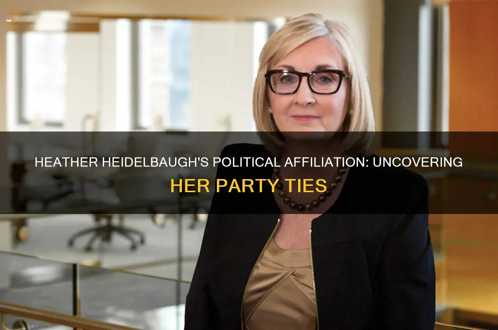 what political party is heather heidelbaugh