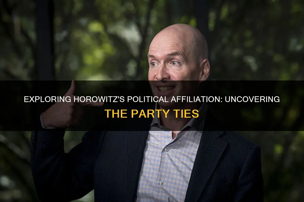 what political party is horowitz