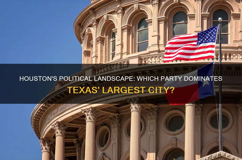 what political party is houston texas
