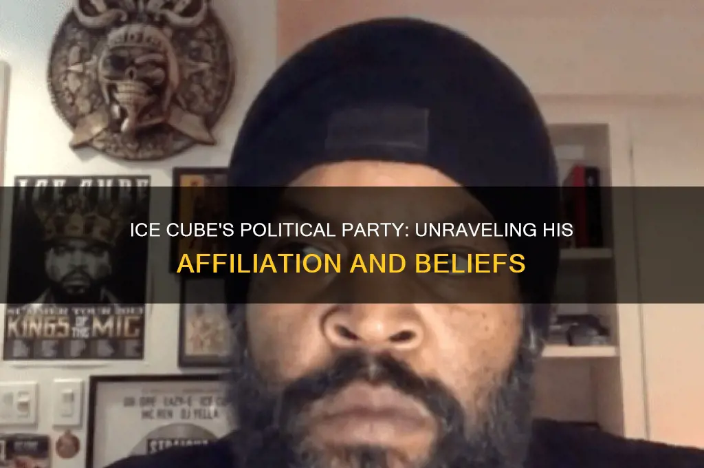 what political party is ice cube