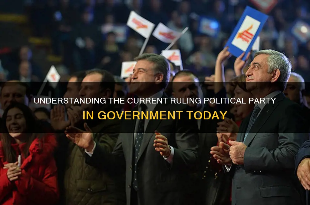 what political party is in government