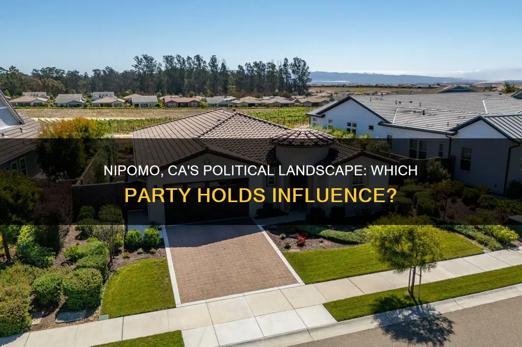 what political party is in nipomo ca