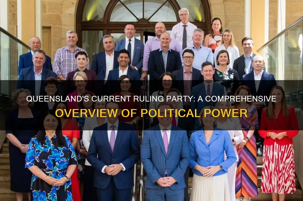 what political party is in power in queensland