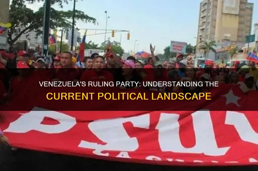 what political party is in power in venezuela