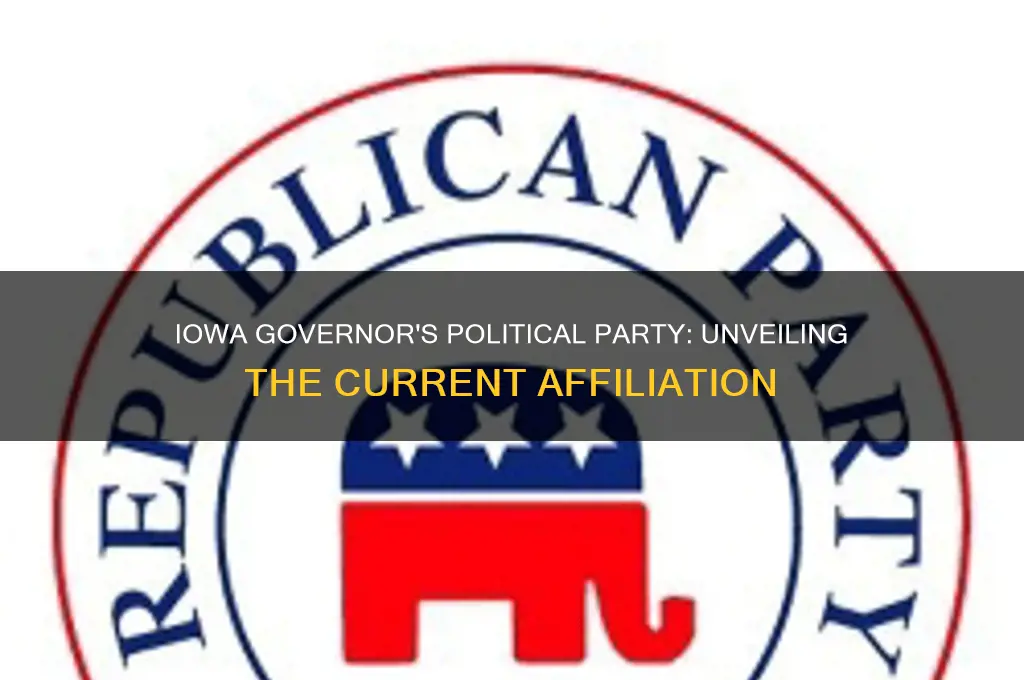 what political party is iowa governor