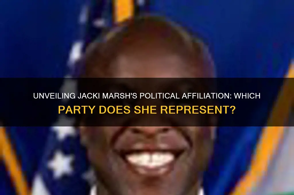 what political party is jacki marsh of
