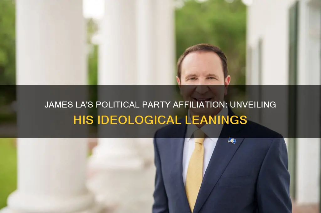 what political party is james la
