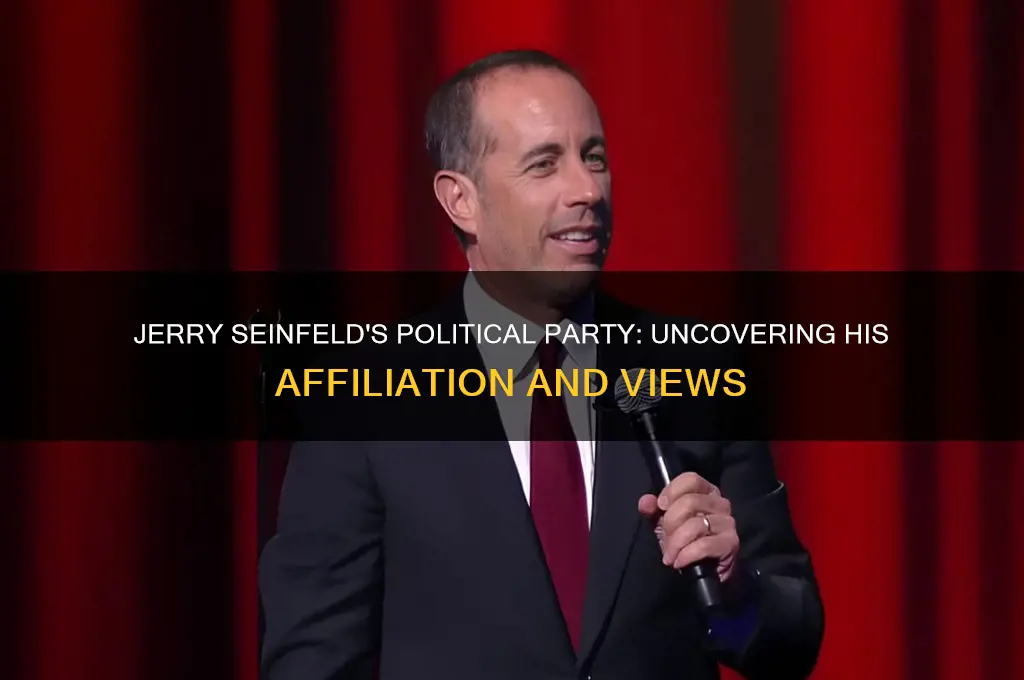 what political party is jerry seinfeld