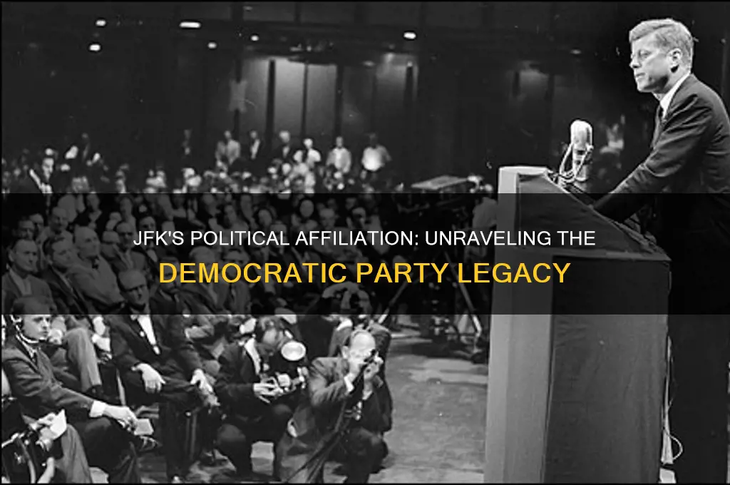 what political party is jfk associated with