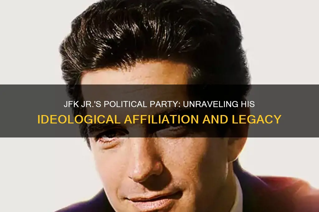 what political party is jfk jr