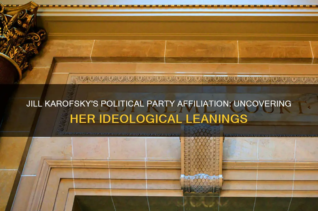 what political party is jill karofsky