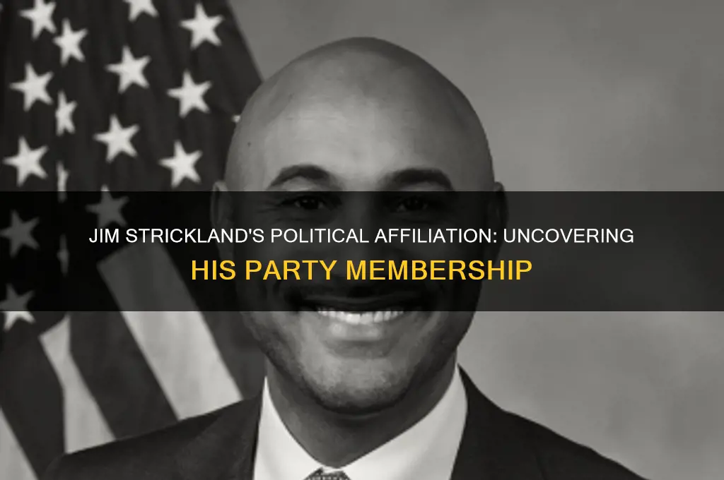 what political party is jim strickland