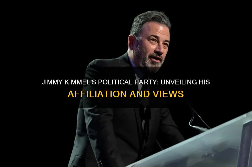 what political party is jimmy kimmel