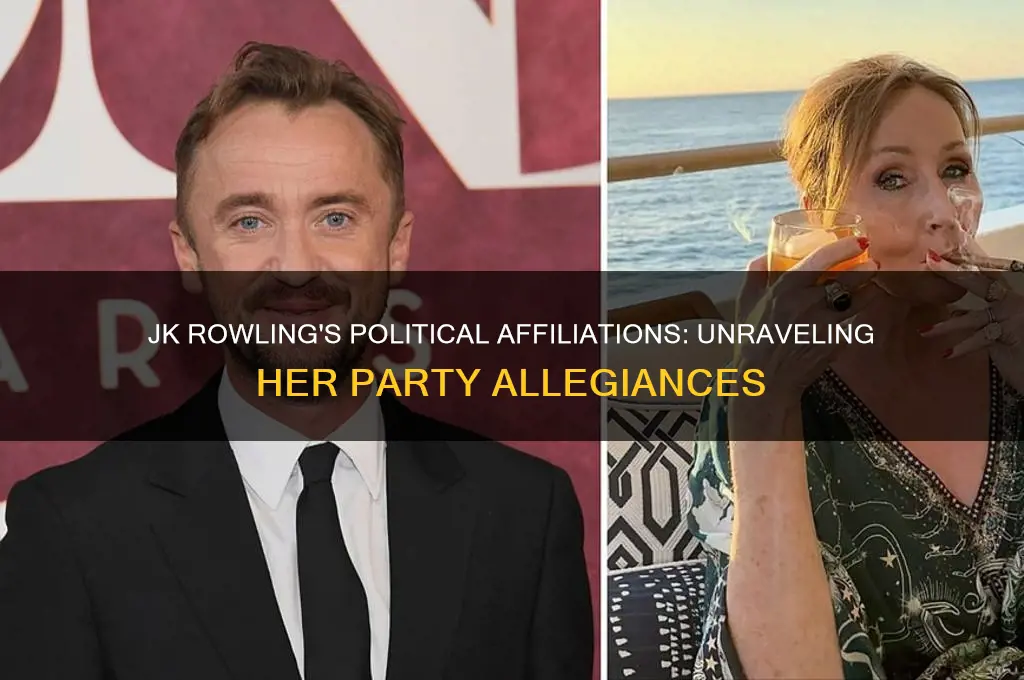 what political party is jk rowling