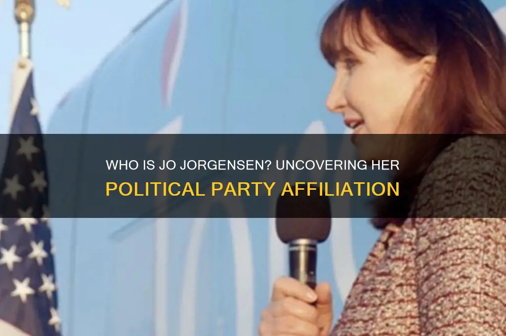 what political party is jo jorgensen