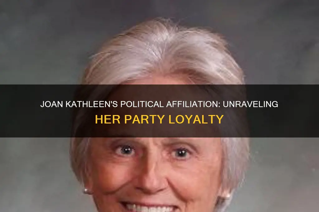what political party is joan kathleen