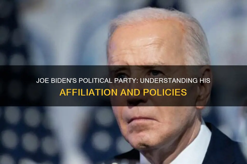 what political party is joe bidein in