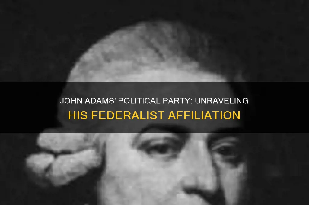 what political party is john adams