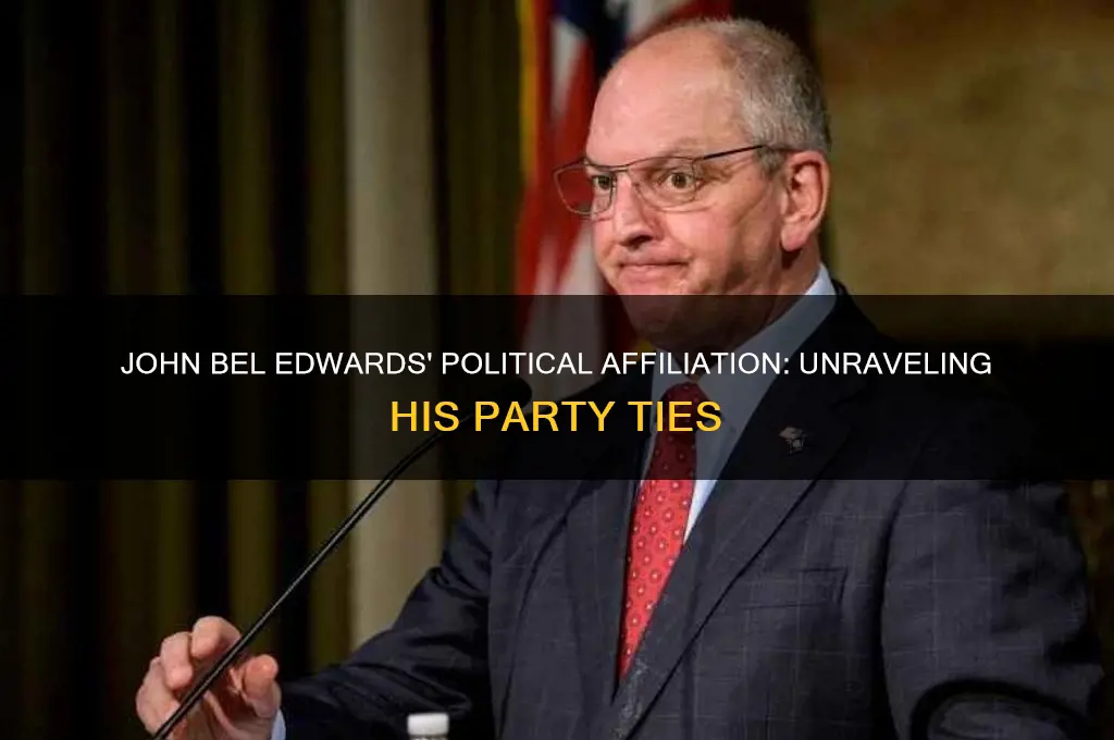 what political party is john bel edwards
