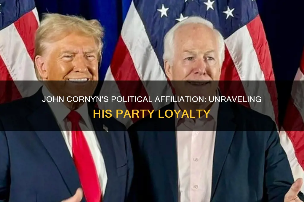 what political party is john cornyn