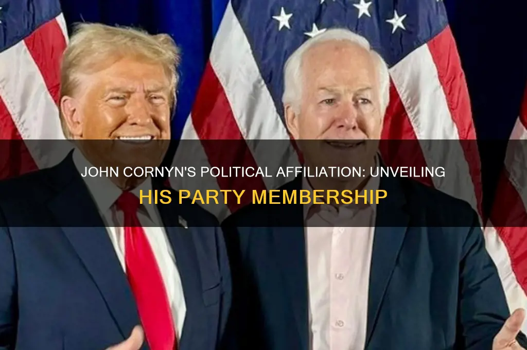 what political party is john cornynl part of